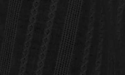 Robin Piccone Marina Lace-up Cover-up Tunic In Black