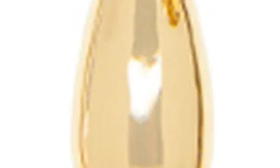 Marlyn Schiff Sage Beaded Bean Pendant Lariat Necklace In Metallic