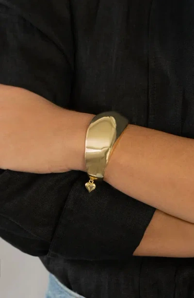 Marlyn Schiff Maya Cuff Bracelet In Gold