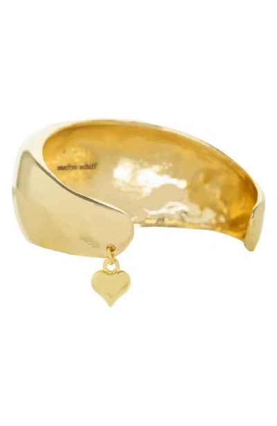 Marlyn Schiff Maya Cuff Bracelet In Gold