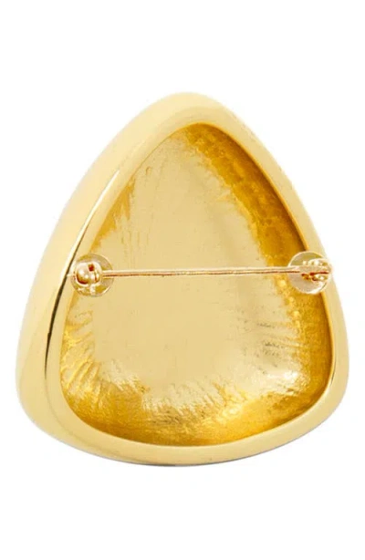 Marlyn Schiff Diana Pin In Gold