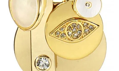 Marlyn Schiff Kora Charm Necklace In Gold