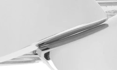 Marlyn Schiff Alexandra Overlap Cuff Bracelet In Metallic