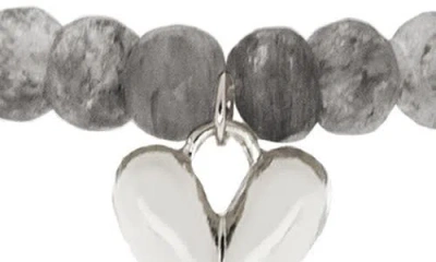 Marlyn Schiff Talia Beaded Bracelet In Metallic