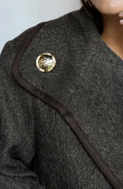 Marlyn Schiff Hazel Pin In Gold