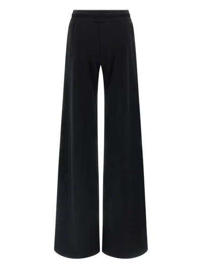 Off-white Trousers In Black