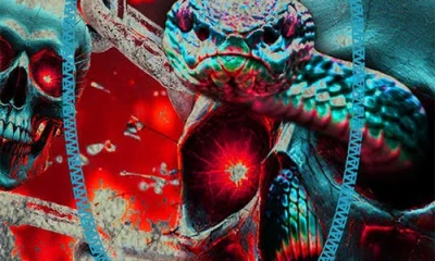 Ethika Kids' Snake Out Boxer Briefs In Red