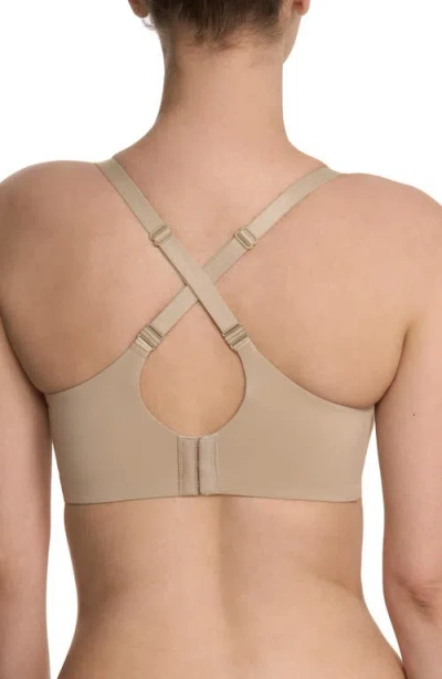 Natori Elevate Convertible Wireless Sports Bra In Gray