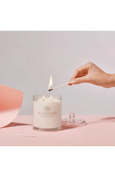 Glasshouse Fragrances Scented Candle In White