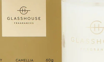 Glasshouse Fragrances Scented Candle In White