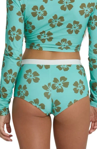 Billabong Last Summer Boyshort Swim Shorts In Multi