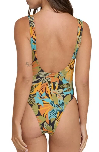 Billabong Des Tropiques One-piece Swimsuit In Multi