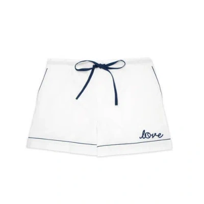 Ame & Lulu Short Pajama Set In Gray