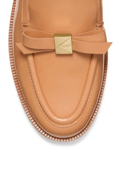 Kate Spade New York Deco Bow Loafer In Brown