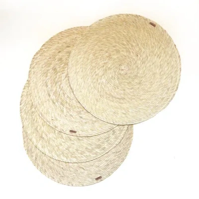 Coppermill Kitchen Palm Single Sided Placemat In Brown