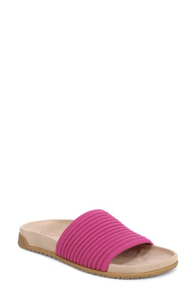 Vionic Evie Slide Sandal In Pink