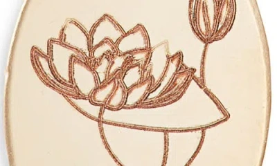 Set & Stones Louise Birth Flower Necklace In Gold