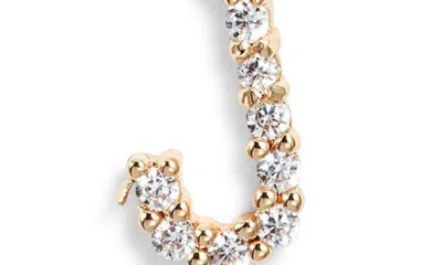 Set & Stones Gemma Initial Necklace In Gold