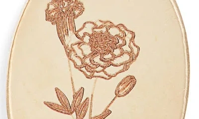 Set & Stones Louise Birth Flower Necklace In Gold