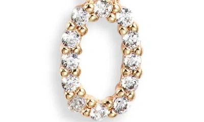 Set & Stones Gemma Initial Necklace In Gold