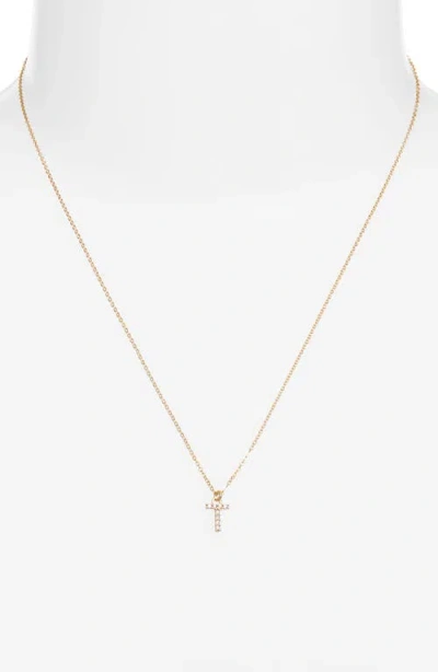 Set & Stones Gemma Initial Necklace In Gold