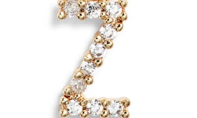 Set & Stones Gemma Initial Necklace In Gold