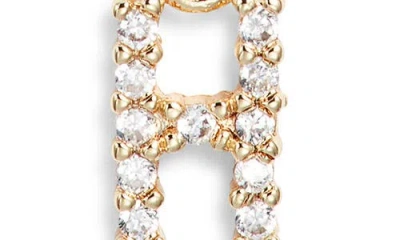 Set & Stones Gemma Initial Necklace In Gold