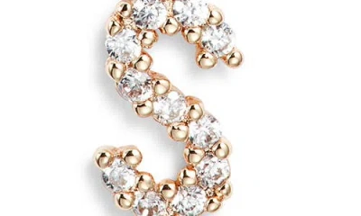 Set & Stones Gemma Initial Necklace In Gold