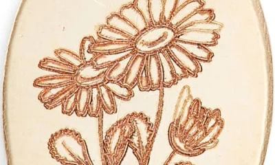 Set & Stones Louise Birth Flower Necklace In Gold