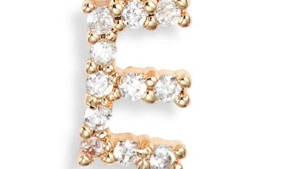 Set & Stones Gemma Initial Necklace In Gold