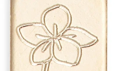 Set & Stones Tawney Birth Flower Pendant Necklace In Brown