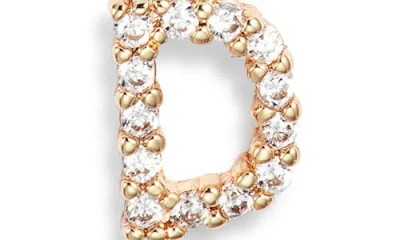 Set & Stones Gemma Initial Necklace In Gold