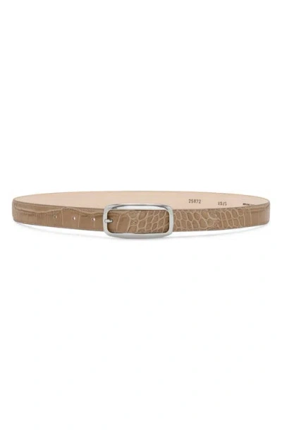 Aureum No. 19 Leather Belt In Brown