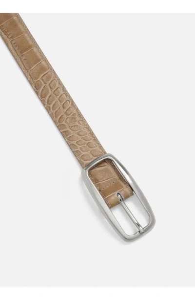Aureum No. 19 Leather Belt In Brown