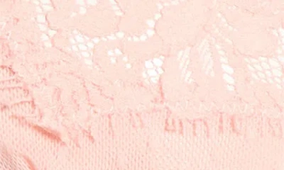 Free People Fiona Underwire Lace Demi Bra In Pink