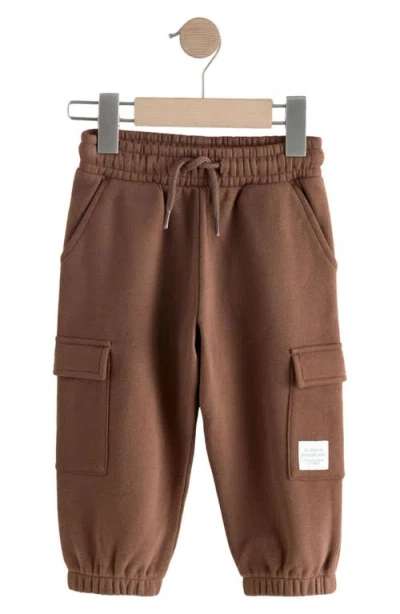 Next Kids' Utility Joggers In Brown