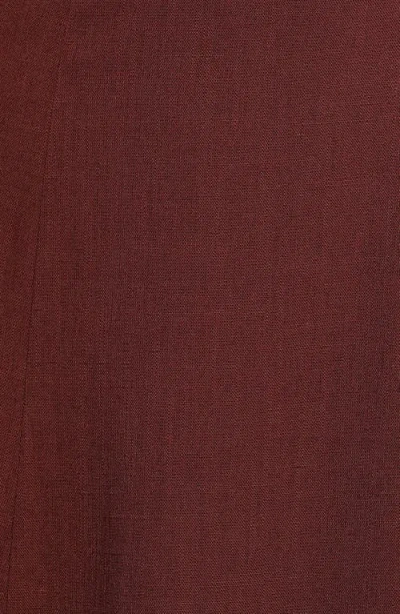 Petal And Pup Petal & Pup Tatum Sleeveless Linen Blend Maxi Dress In Brown