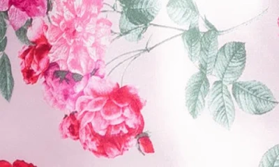 In Bloom By Jonquil Alyssa Lace Trim Strappy Short Satin Pajamas In Pink