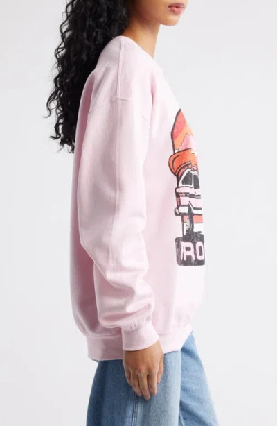 Merch Traffic Bronco Graphic Sweatshirt In Pink