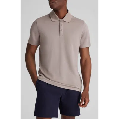Tommy John Modal Blend Piqué Polo In Neutral