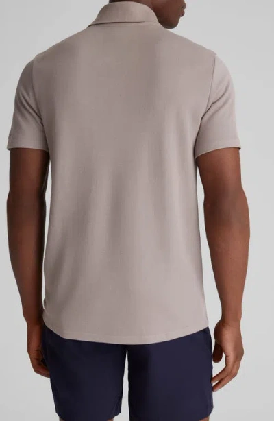 Tommy John Modal Blend Piqué Polo In Neutral