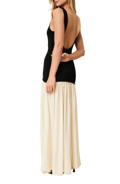 Solid & Striped The Camila Two-tone Dress In Multi