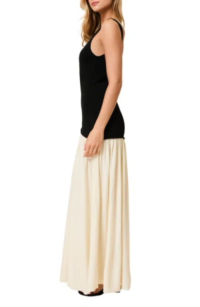 Solid & Striped The Camila Two-tone Dress In Multi