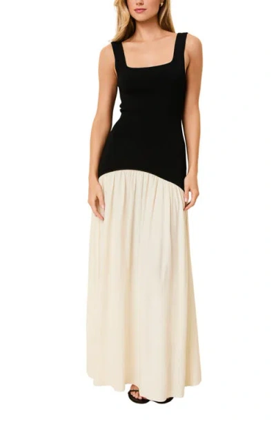 Solid & Striped The Camila Two-tone Dress In Multi