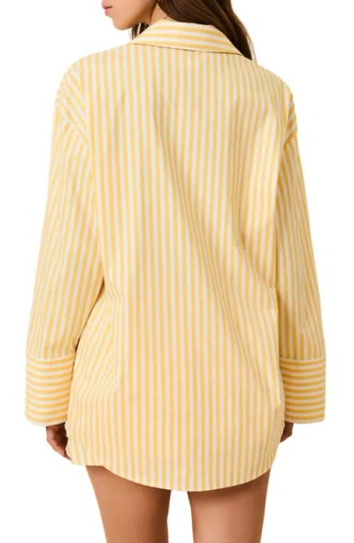 Solid & Striped The Livia Stripe Tunic Dress In Multi