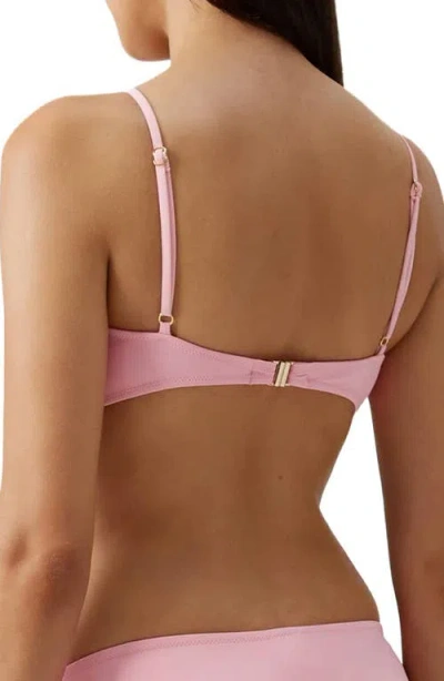 Melissa Odabash Lima Bikini Top In Pink