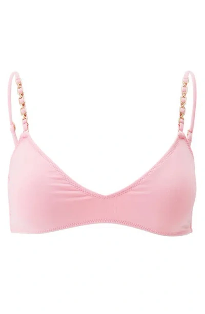 Melissa Odabash Lima Bikini Top In Pink