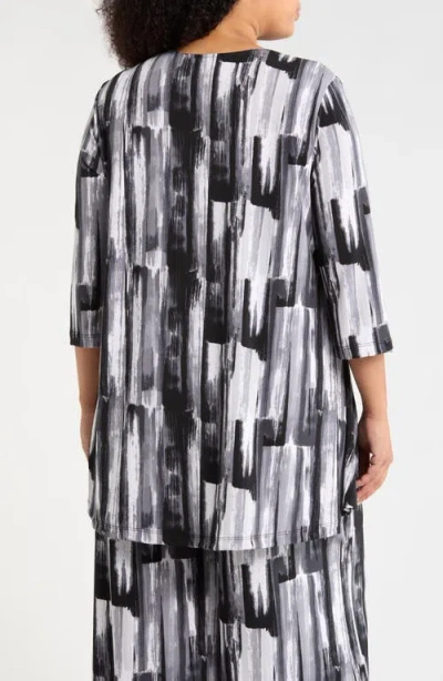 Vikki Vi Swing Tunic In Gray