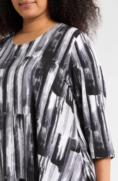 Vikki Vi Swing Tunic In Gray