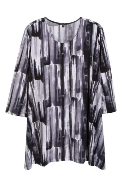 Vikki Vi Swing Tunic In Gray